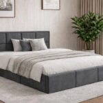 Łóżko tapicerowane KLEO II z pojemnikiem