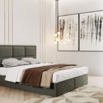 Łóżko kontynentalne RUMBA z dwoma pojemnikami