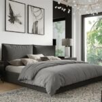 Łóżko tapicerowane GRAND z pojemnikiem