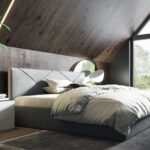 Łóżko tapicerowane KATIA z pojemnikiem