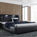 Łóżko tapicerowane PLAZA z pojemnikiem